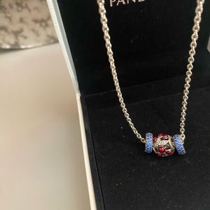 Pandora Charm & Necklace